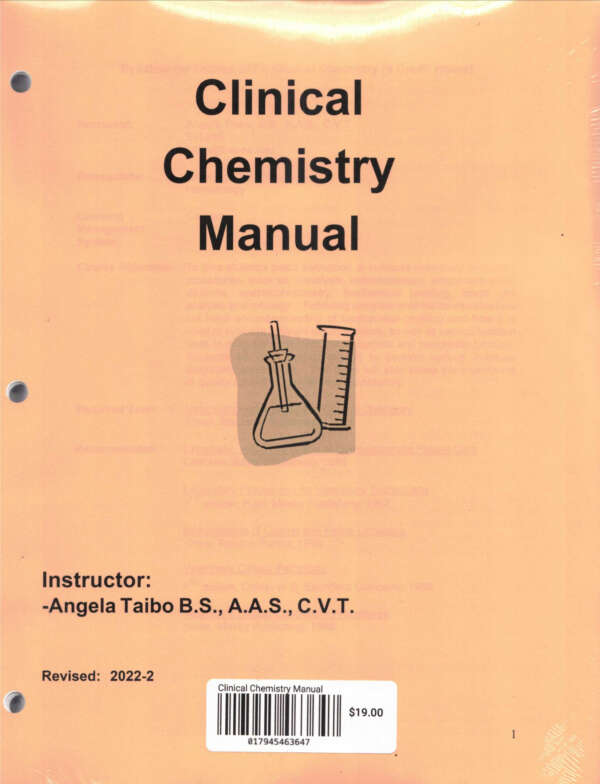 Clinical Chemistry Manual